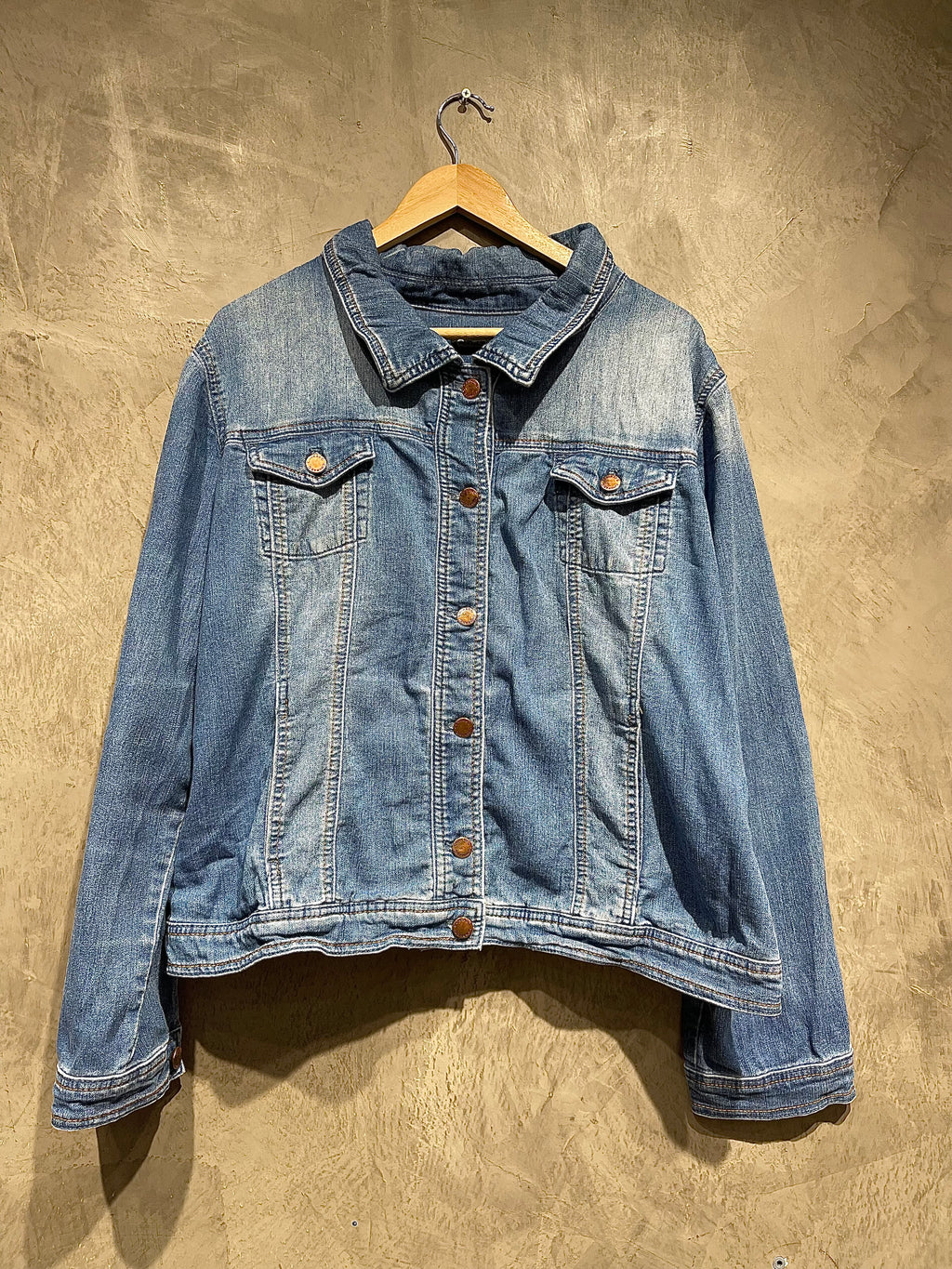 Jacket Jeans Casual Streetwear Full Button JJ10