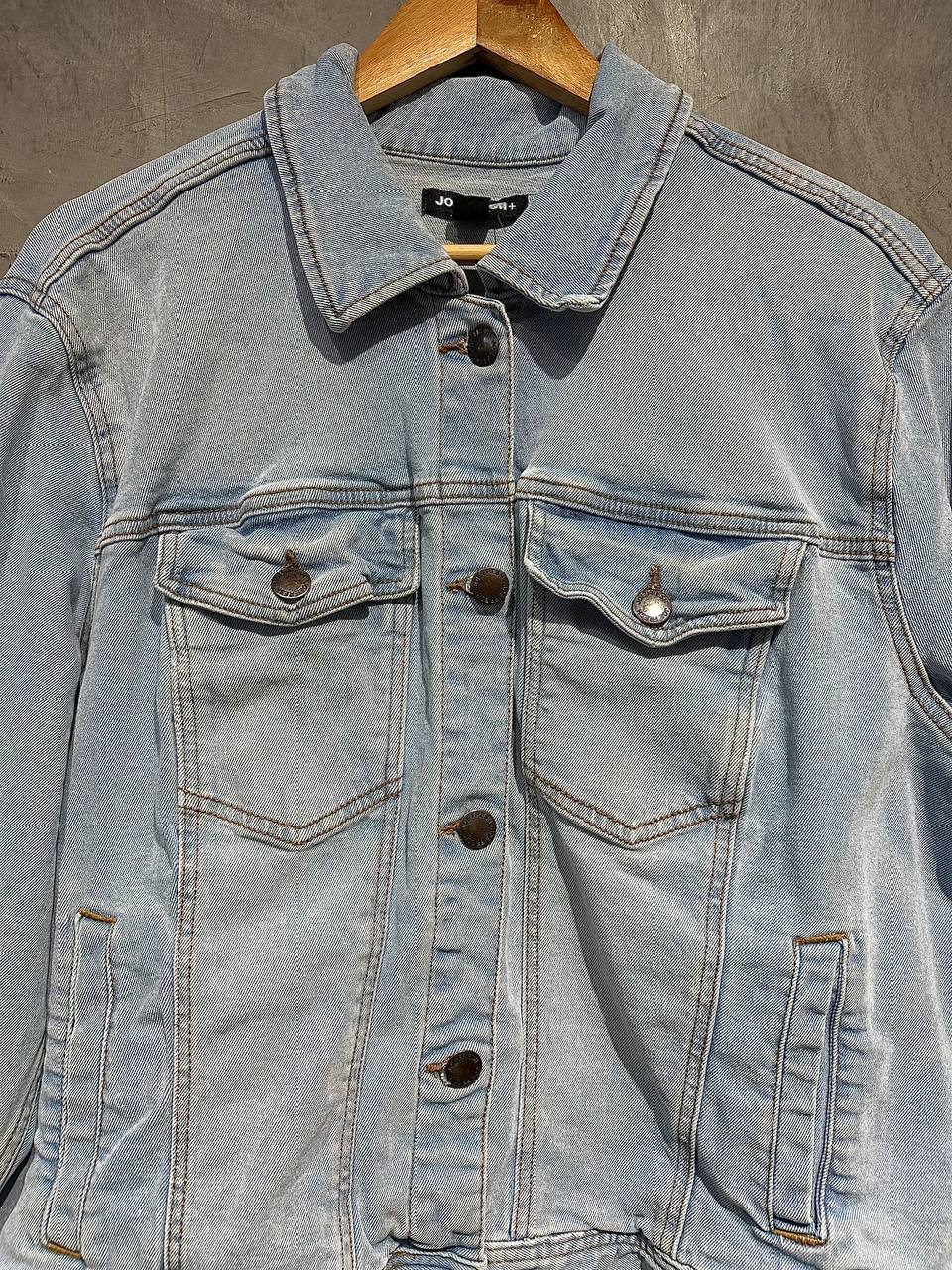 Jacket Jeans Casual Streetwear Washed Blue JJ03