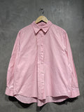 Blouse Baggy Casual Full Button Pink B160