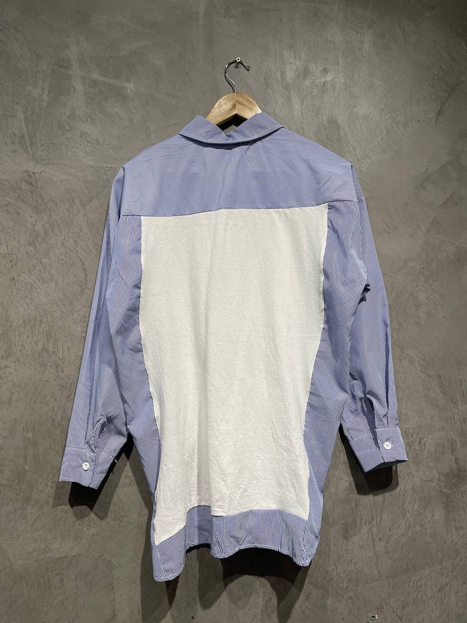 Blouse Extender Smart Casual White Stripe B161