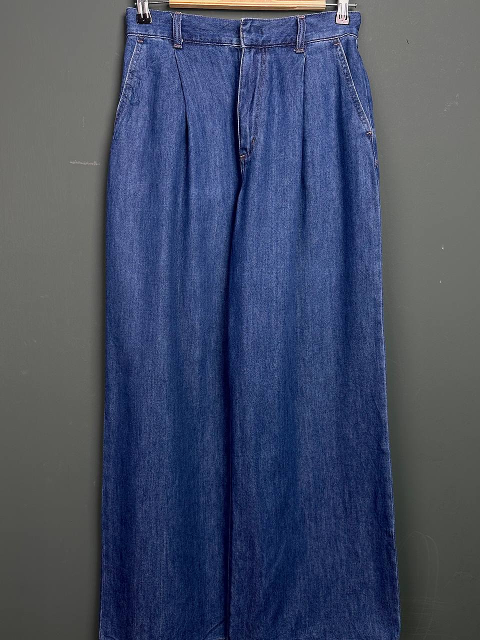 Woman Jeans Baggy Casual Blue