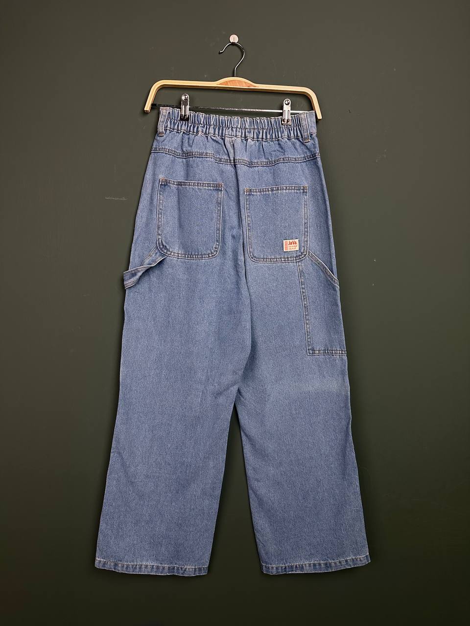 Woman Jeans Baggy Casual Blue