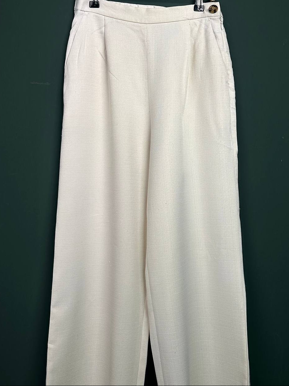 Baggy Pant Smart Casual White