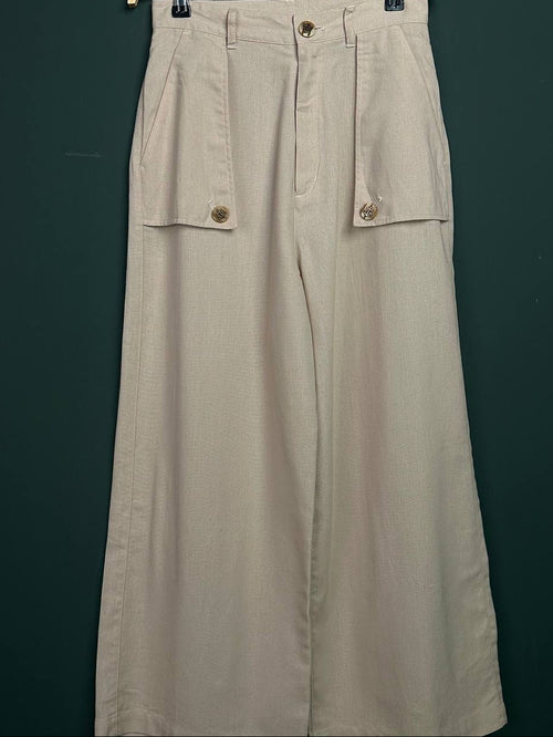 Baggy Pant Retro Loose Beige