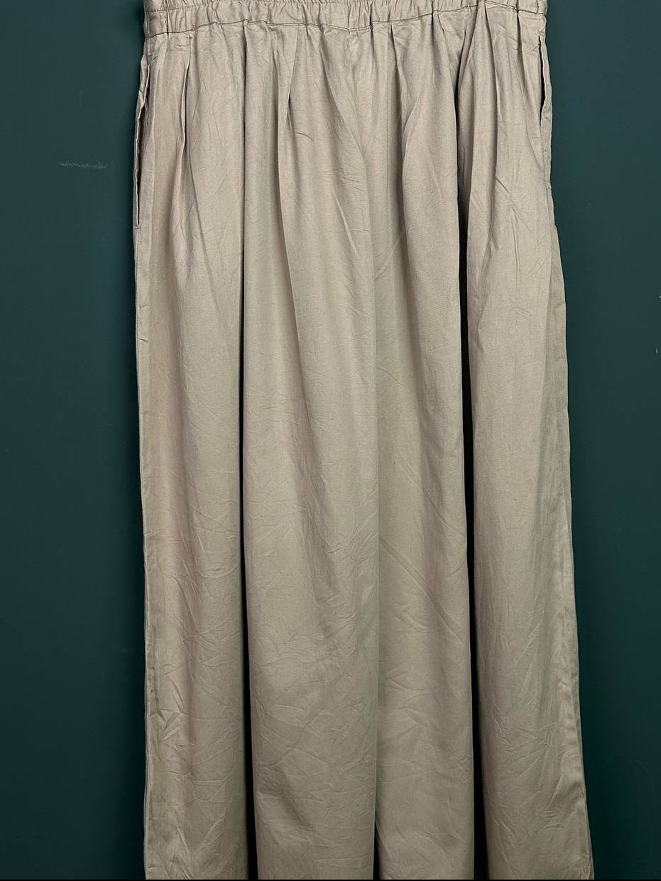 Baggy Pant Smart Casual Beige