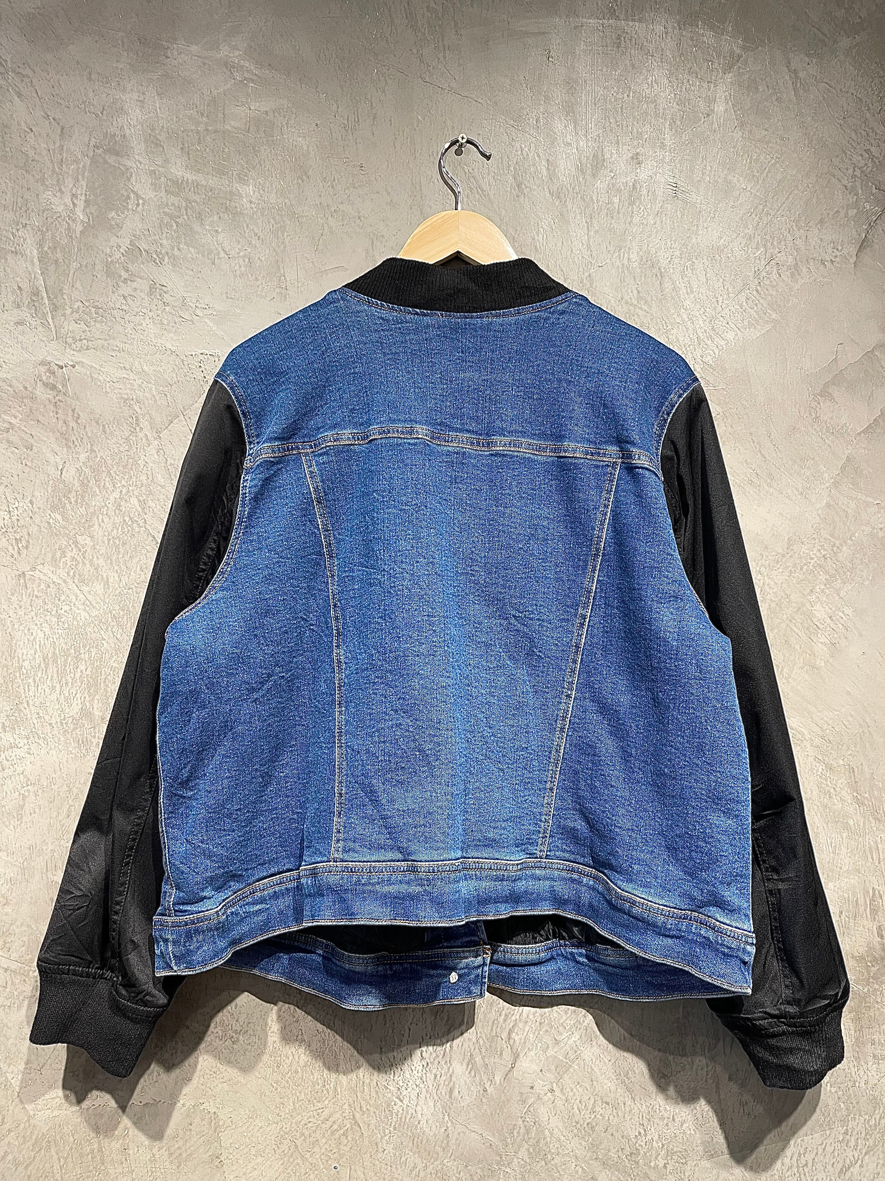 Jacket Jeans Bomber Denim Style JJ01