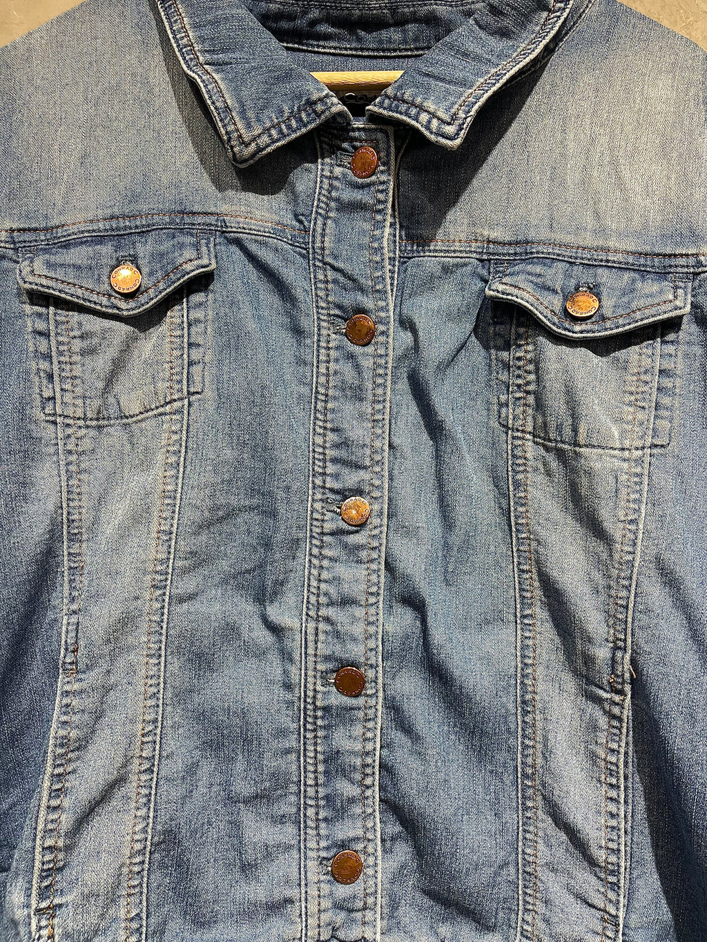 Jacket Jeans Casual Streetwear Full Button JJ10