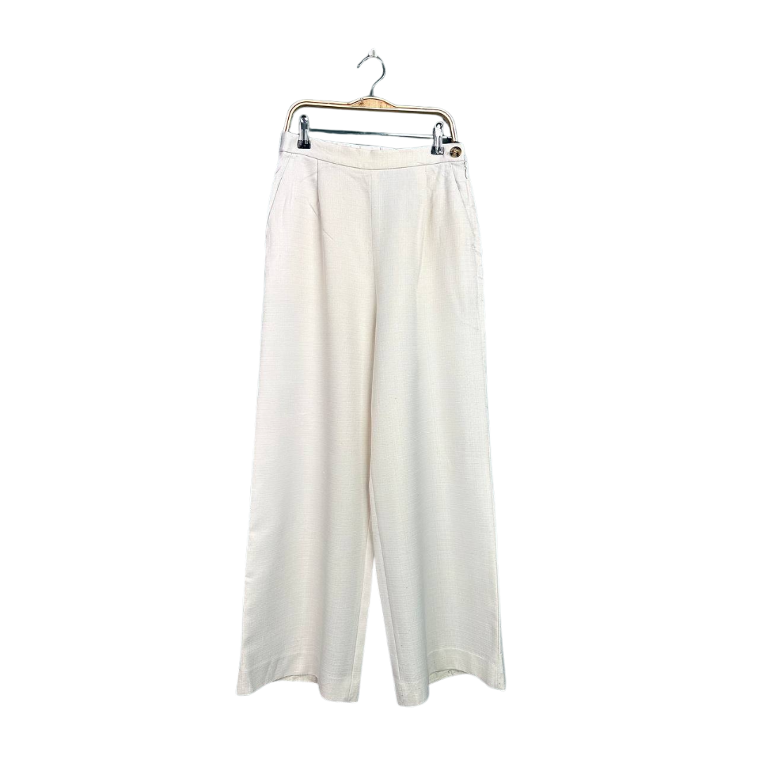 Baggy Pant Smart Casual White