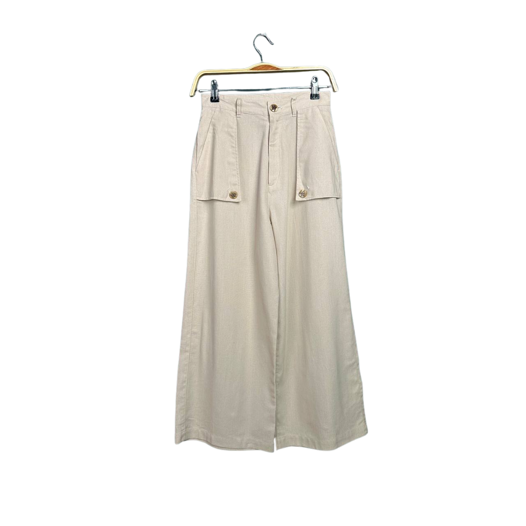 Baggy Pant Retro Loose Beige